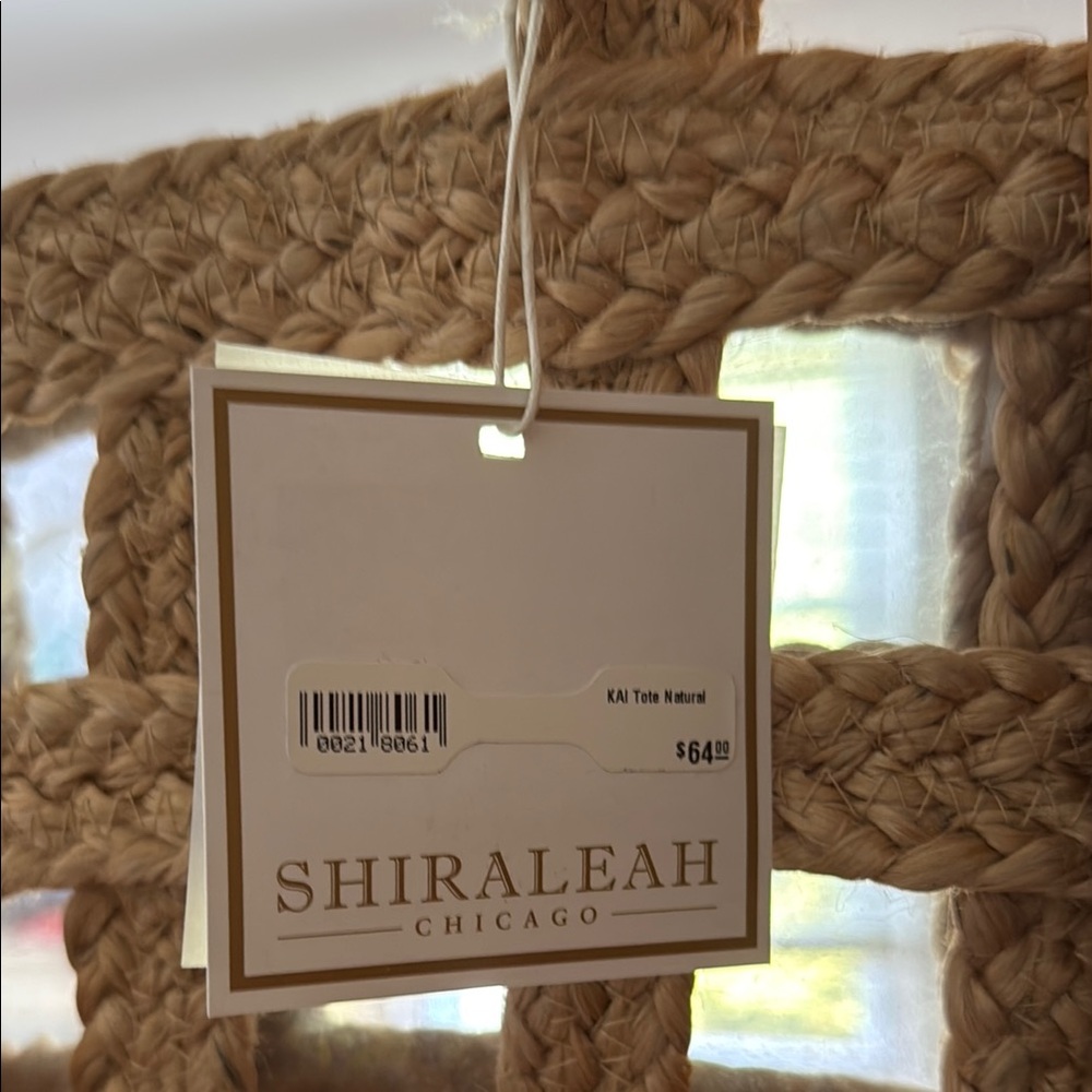 Shiraleah Tan Geometric Tote Bag - Picture 2 of 2
